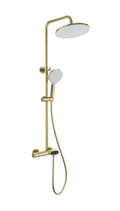 Душевая стойка Wonzon & Woghand WW-B2091-A-BG брашированное золото
