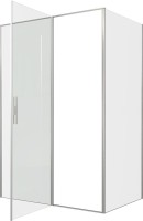 Душевой уголок Allen Brau Priority 140x90, профиль серебро браш, стекло прозрачное