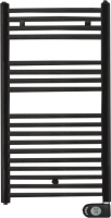 Полотенцесушитель электрический Zehnder Aura PBEBZ-090-050/MQ RAL 9005 matt 90x50 черный