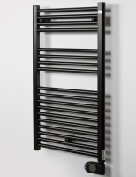 Полотенцесушитель электрический Zehnder Aura PBEBZ-090-050/MQ RAL 9005 matt 90x50 черный