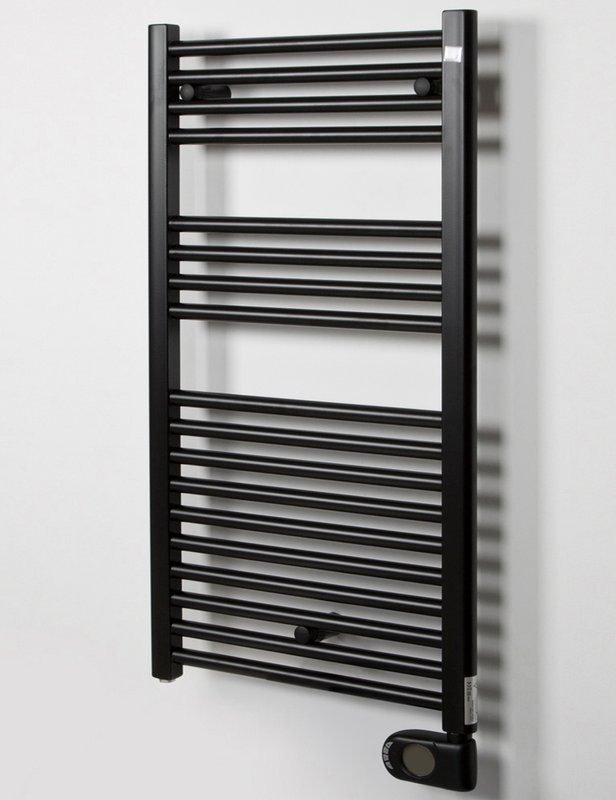 Полотенцесушитель электрический Zehnder Aura PBEBZ-090-050/MQ RAL 9005 matt 90x50 черный