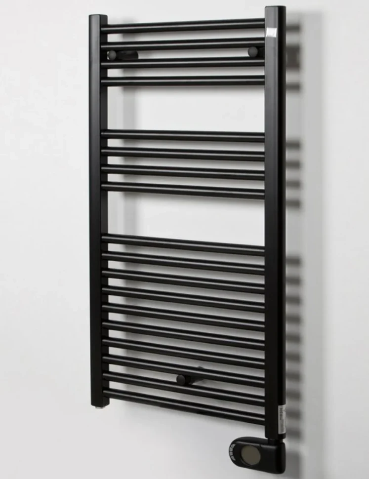 Полотенцесушитель электрический Zehnder Aura PBEBZ-090-050/MQ RAL 9005 matt 90x50 черный
