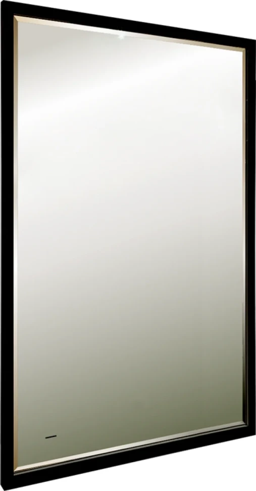 Зеркало Art&Max Aversa 70х120 черное, с LED-подсветкой, 6000К