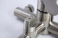 Смеситель для ванны с душем Fmark FS8204 сатин