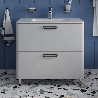 Тумба под раковину IDDIS Brick 80, напольная