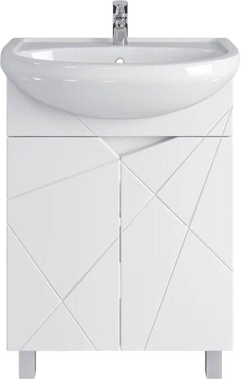 Тумба с раковиной SanStar Каскад 60 раковина Уют