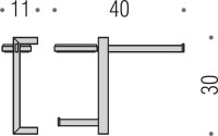 Стойка Colombo Design Units B9122.S.CR-VAN