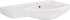 Тумба с раковиной Style Line Жасмин 82 L белая, с бельевой корзиной
