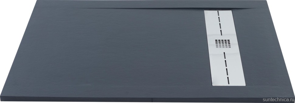Поддон для душа Aquanet Delight NEW 010B 140x90 черный камень, с сифоном