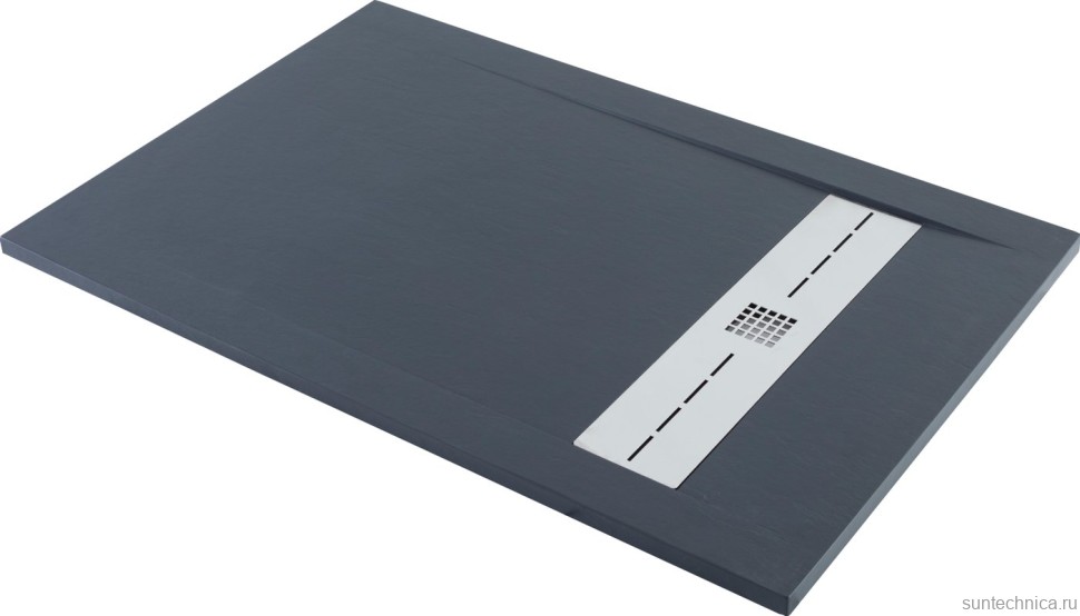 Поддон для душа Aquanet Delight NEW 010B 140x90 черный камень, с сифоном