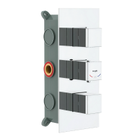 Термостатический смеситель встраиваемый Raglo R02.263 С ВНУТРЕННЕЙ ЧАСТЬЮ, хром