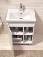 Мебель для ванной комнаты Vigo Milos 60 напольная, белая