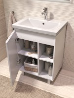 Мебель для ванной комнаты Vigo Milos 60 напольная, белая