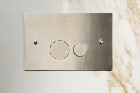 Кнопка смыва для унитаза Boheme 648-GM латунь, цвет gun metal Кнопка смыва для унитаза Boheme 648-GM латунь, цвет gun metal