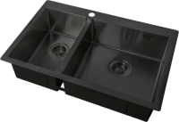 Мойка кухонная Zorg Light ZL R 780-2-510-R GRAFIT