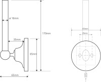 Держатель для запасных рулонов Bemeta Retro 144212038