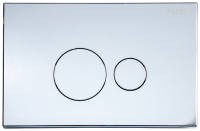 Кнопка смыва для унитаза Boheme 668-CR пластик, цвет хром Кнопка смыва для унитаза Boheme 668-CR пластик, цвет хром