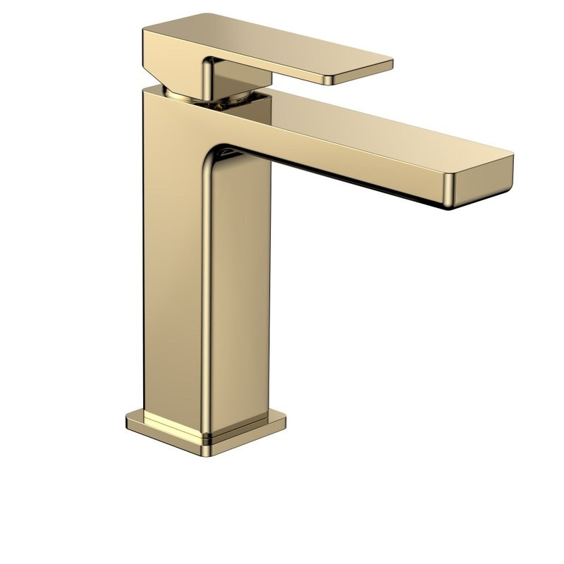 Смеситель для раковины AQUAme Savona 125 полированное золото AQM6810GG