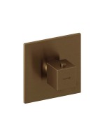 Термостатический смеситель встраиваемый Kludi Decus 54739N175 С ВНУТРЕННЕЙ ЧАСТЬЮ, брашированная бронза PVD