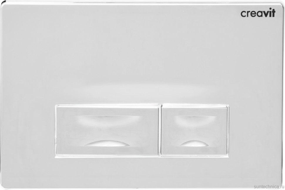 Кнопка смыва Creavit Ore GP3004.00 хром глянцевый
