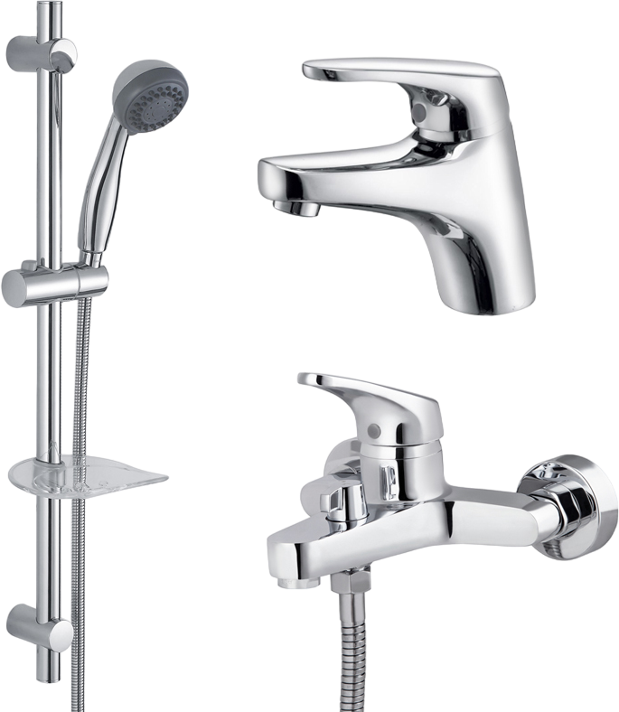 Комплект для ванной Kaiser County 5500К хром