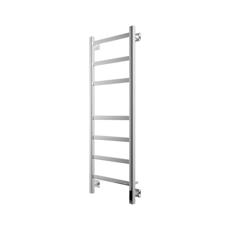 Полотенцесушитель электрический Grota Nosto 430х1200 NP EL 120x45 см, подключение справа, слева, скрытое подключение справа, глянцевый хром, лесенка