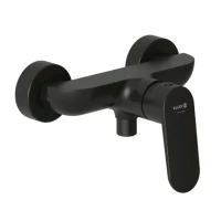 Смеситель для душа Kludi X1 328313975 черный матовый Смеситель для душа Kludi X1 328313975 черный матовый