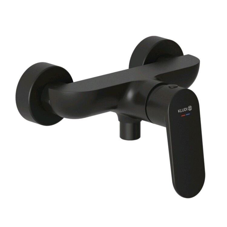 Смеситель для душа Kludi X1 328313975 черный матовый