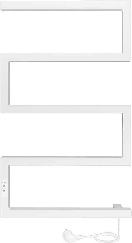 Полотенцесушитель электрический Indigo Sparta DGS80-50WMRt белый матовый