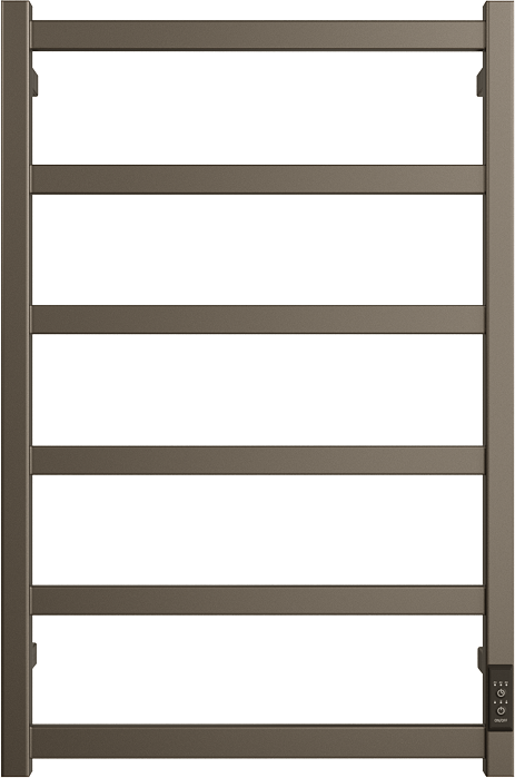 Полотенцесушитель электрический Двин J plaza neo 80х50, оружейная сталь