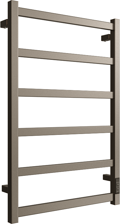 Полотенцесушитель электрический Двин J plaza neo 80х50, оружейная сталь