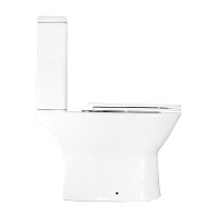 Унитаз-компакт напольный AZARIO Dante 93589 глянцевый белый