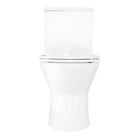 Унитаз-компакт напольный AZARIO Dante 93589 глянцевый белый