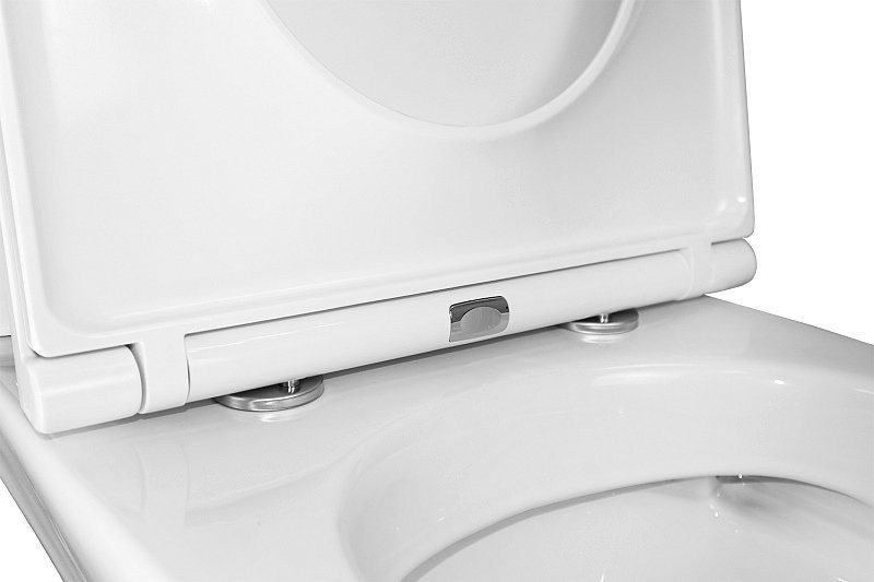 Унитаз-компакт напольный AZARIO Dante 93589 глянцевый белый