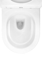 Унитаз-компакт напольный AZARIO Dante 93589 глянцевый белый