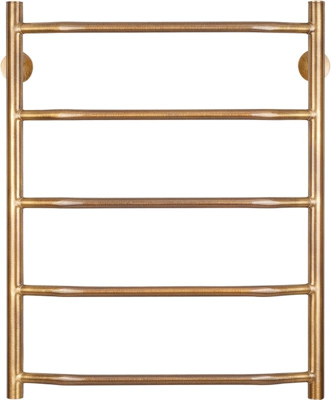 Полотенцесушитель водяной Secado Агата 1 75x55 см, бронза, лесенка, латунь