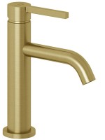 Смеситель для раковины Kludi Nova Fonte Pura 20028N015 брашированное золото PVD