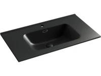 Мебель для ванной комнаты Sancos Urban 80 дуб чарльстон, черная раковина CN7005MB