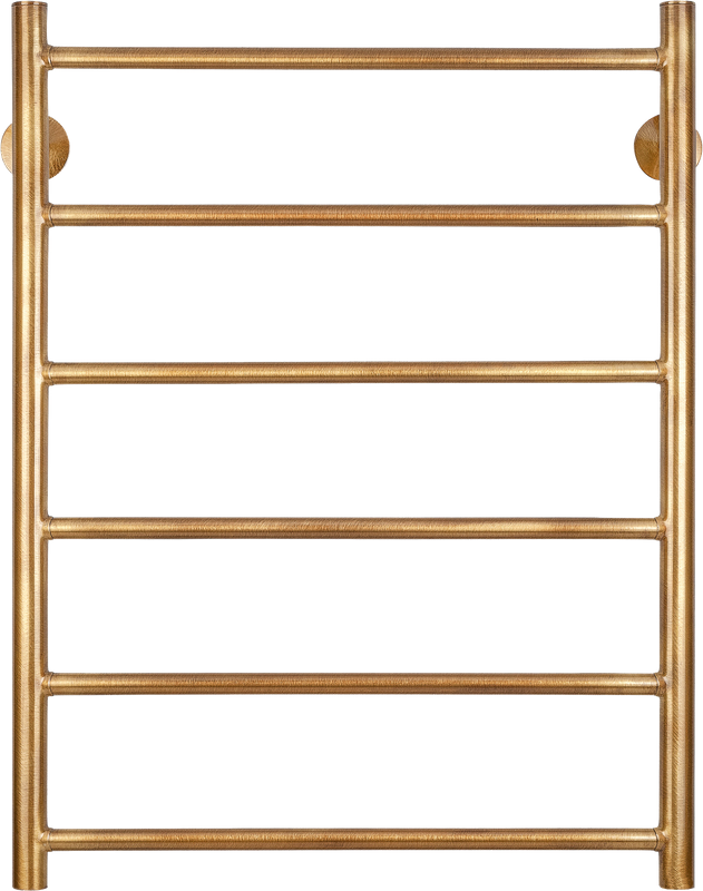 Полотенцесушитель водяной Secado Триада 1 плюс 85x55 см, бронза, лесенка, латунь