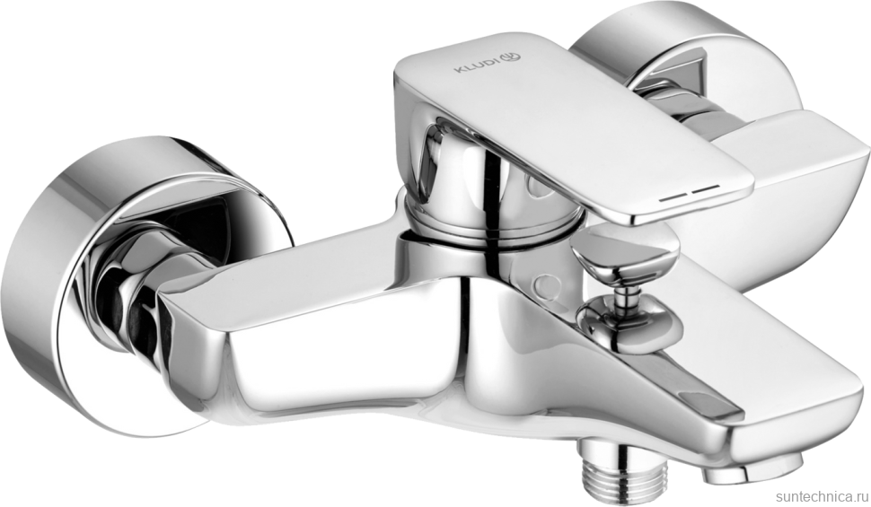 Смеситель для ванны с душем Kludi Pure&Style 406810575 хром