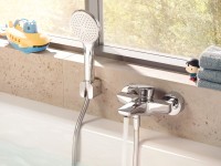 Смеситель для ванны с душем Kludi Pure&Style 406810575 хром