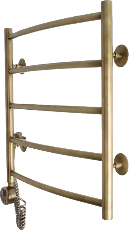 Полотенцесушитель электрический Domoterm Калипсо П5 50x50, левый, бронза