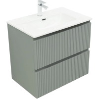 Мебель для ванной комнаты Aquanet Джейн (Flat) 70 подвесная, мисти грин