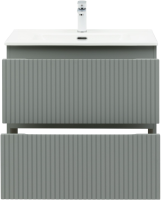 Мебель для ванной комнаты Aquanet Джейн (Flat) 70 подвесная, мисти грин