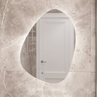 Мебель для ванной комнаты Style Line Бергамо Мини 60 Люкс Plus подвесная, антискрейтч черная, зеркало STWORKI Скаген