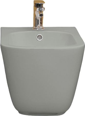 Биде подвесное Kerasan Tribeca 512559 grigio matt