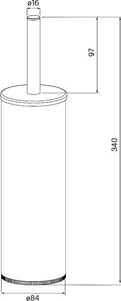 Ершик IDDIS Optima Home BRUBL0i47