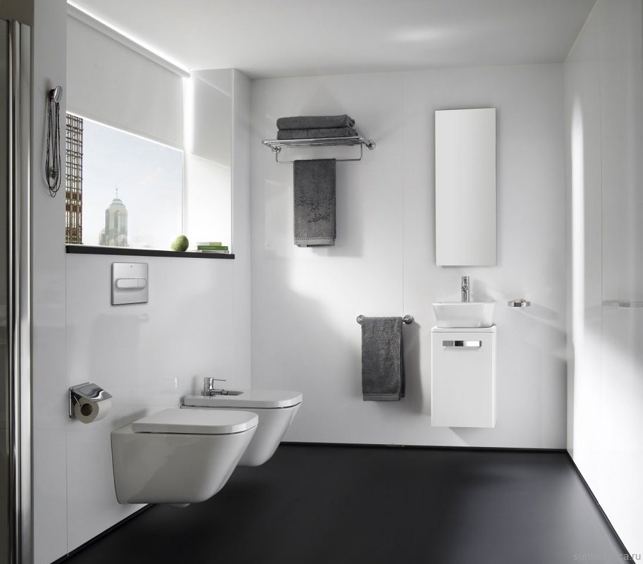 Унитаз подвесной Roca Gap 34647L000 безободковый, с микролифтом