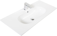 Тумба с раковиной BelBagno Kraft 100 напольная, bianco opaco, раковина LOV-1000-LVB