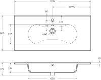 Тумба с раковиной BelBagno Kraft 100 напольная, bianco opaco, раковина LOV-1000-LVB